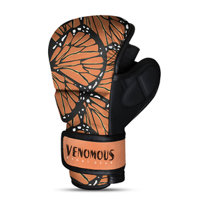 Gants de grappling MMA personnalisés en cuir PU, gants d'entraînement pour MMA, Muay Thai, Kickboxing - Product Image 2