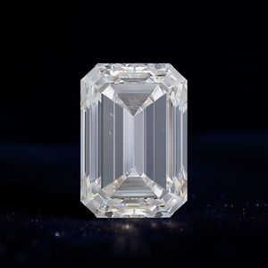 Diamant émeraude VVS2 de 5,03 carats certifié IGI, cultivé en laboratoire, neuf, non monté - Product Image 3
