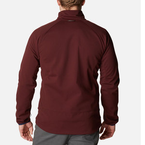 Vêtements d'extérieur sur mesure pour hommes, veste softshell en polyester de haute qualité, vente en gros, nouvelle arrivée, logo imprimé personnalisé, veste softshell - Product Image 2