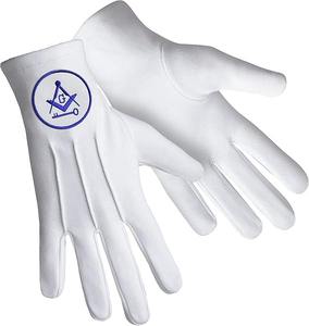 Guantes Masónicos de Algodón 100% Hechos a Medida OEM, Diseño de Alta Calidad, Regalia de Algodón para Uso en Invierno, para Escenas Diarias al Aire Libre - Product Image 4
