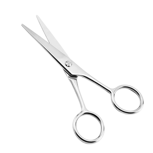 Hot Selling Professional Beard Scissors Stainless Steel Beard Trimming <b>Shears</b> Barber Grooming <b>Tools</b> OEM Custom Logo Wholesale - Product Image 4