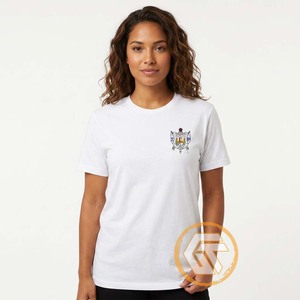Camiseta de la Hermandad Femenina GREEK TREASURES Sigma Gamma Rho, al por Mayor, de Poliéster/Algodón, Cuello Redondo, Bordada, Anti-UV - Product Image 2