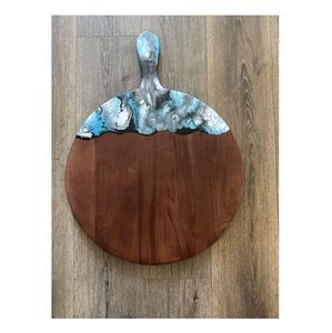 Planche à découper carrée en bambou écologique, pièce unique, épaisseur 2,0 cm, compatible lave-vaisselle, marque ZF Global Export - Product Image 6