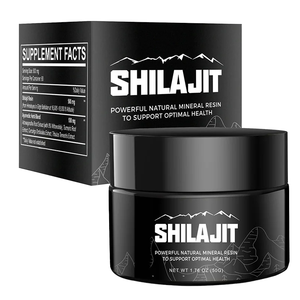 Resina de Shilajit Negra del Himalaya OEM y ODM, Pasta/Pomada de Shilajit 100% Pura, Suplemento Dietético para Adultos - Product Image 1