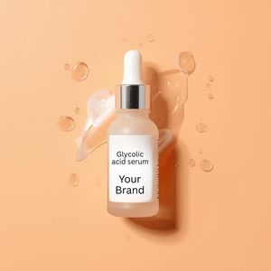 Sérum Visage Exfoliant à l'Acide Glycolique Anti-Taches pour Cicatrices d'Acné, Vergetures, Hyperpigmentation – Peau Lisse – Marque Privée - Product Image 4