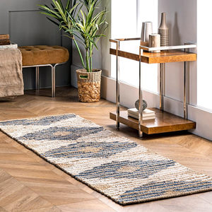 Trang Trí Kilim Len Thảm Handmade Ấn Độ Truyền Thống Kim Cương Mô Hình Thảm Cho Trong Nhà Trang Trí Nội Thất Có Thể Giặt Thảm - Product Image 1