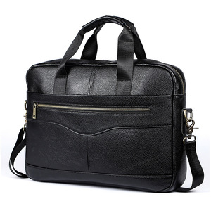 Maletín para Portátil de Cuero Genuino Personalizado con Compartimento Acolchado para Portátil, Diseño Portátil, Modelo ARB-LAPB-1, Personalización de Marca - Product Image 1