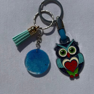 Modern Handmade Resin Keychain Stylish <b>Key</b> <b>Ring</b> Premium Quality Waterproof Lightweight Offset Printing Daily Use Tradebyd - Product Image 1