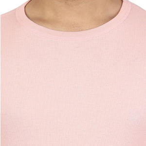 T-shirt unisexe à col rond, couleur unie, coupe ajustée, côtelé, 250 GSM, coton, streetwear, fabrication OEM ODM, fournisseur USA, logo personnalisé - Product Image 3