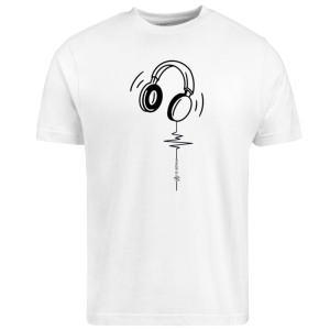 T-shirt à manches courtes pour homme imprimé Wild Life, coupe classique, col rond, jersey décontracté en coton, haut de qualité supérieure, 100% coton, impression personnalisée - Product Image 3