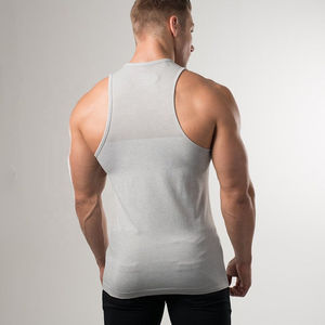 Débardeur ajusté léger en coton respirant à séchage rapide pour homme 2026 – Idéal pour le sport, les loisirs et comme pyjama d'extérieur sans manches - Product Image 5