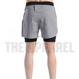 Pantalones Cortos para Hombre de Último Diseño, Personalizados, Ecológicos, Transpirables, con Cierre de Cordón, Ligeros, de Spandex/Poliéster, para Uso Casual - Product Image 4