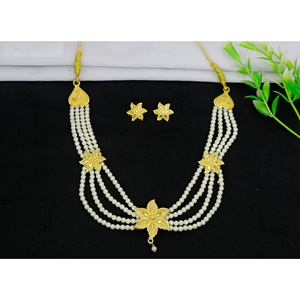 Morison Designer Gold-Plated <b>Jewellery</b> <b>set</b> for Women Traditional Ethnic <b>Jewellery</b> Perfect for Weddings Parties & Festive Wear - Product Image 1