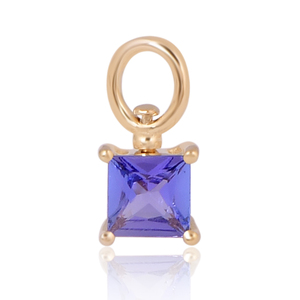 New Designer Luxury Jewellery Tanzanite <b>Pendant</b> in 9K <b>Solid</b> <b>Gold</b> for Women Everyday Wear Indian Fine Jewelry - Product Image 1