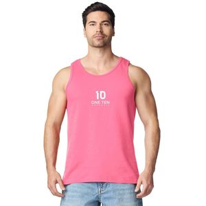 เสื้อกล้ามผู้ชาย สีชมพู พรีเมียม ผ้าฝ้าย ระบายอากาศ น้ำหนักเบา เหมาะสำหรับออกกำลังกาย ฟิตเนส วิ่ง - Product Image 2