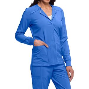 Ensembles de Blouses Médicales Multi-Couleurs de Haute Qualité pour Infirmières et Médecins, Uniformes à Manches Longues pour Femmes, en Tissu Jersey, Tenue Médicale - Product Image 4