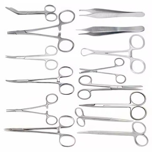 Juego de Instrumentos de Cirugía Menor Reutilizables de Acero Inoxidable, Kit de Instrumentos Quirúrgicos Generales para Médicos y Cirujanos Profesionales - Product Image 4