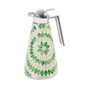 Jarra Térmica de Lujo con Diseño Arqueado y Decoración de Madreperla, Regalo Elegante para Ramadán, Jarra Aislada para Bebidas, Artículo Práctico, Venta al Por Mayor - Product Image 1