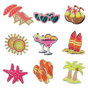 Wholesale Custom Embroidery Patch Vintage Inspired Applique Badge Sew On Iron On for Caps <b>Jackets</b> Shirts Bags Clothing Factory - Product Image 4