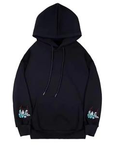 Sweat à capuche d'hiver pour homme en tissu polaire avec broderie personnalisée, respirant, coupe-vent, mode décontractée classique - Product Image 4