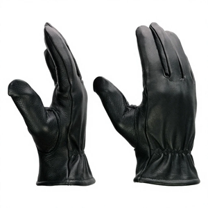 ถุงมือ MMA หนังสีดำพรีเมียมสำหรับผู้ชาย ถุงมือศิลปะการต่อสู้ระดับมืออาชีพ ป้องกันข้อนิ้วแบบเสริม สำหรับคิกบ็อกซิ่งและมวย - Product Image 6