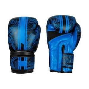 Guantes de Entrenamiento Profesionales de Cuero con Absorción de Humedad y Cierre de Velcro para Boxeo - Product Image 5