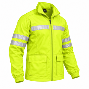 Chaqueta de Seguridad Industrial Personalizada para Hombre, Chaqueta Reflectante de Alta Visibilidad, Ropa de Trabajo, Chaqueta de Seguridad Personalizada para Hombre - Product Image 3