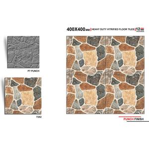 40x40cm Modern Outdoor Porcelain Firebrick Parking Floor Tiles-Digital Heavy Duty Non-Slip Vitrified Tiles for Africa - Product Image 2