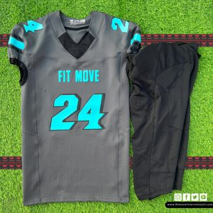 Maillot de football américain personnalisé durable, design vibrant par sublimation, coupe adulte, dernière nouveauté, vente chaude, OEM - Product Image 2