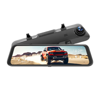 Sudex SM12 12-Zoll IPS Touchscreen Spiegel-Dashcam mit Dual-Objektiv 1080P Smart Rückfahrkamera Front-/Heck-Videorekorder