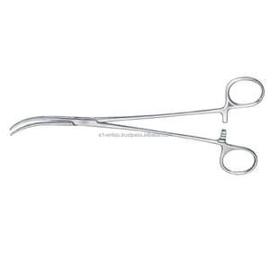 Pinzas Quirúrgicas Alemanas de Acero Inoxidable A-1 VERITAS Overholt-Mixxter de 21 cm, Pinzas para Arterias de Primera Calidad |   Kit de sutura, instrumento médico - Product Image 3