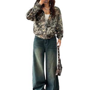 Sudadera Ligera con Estampado Tie Dye para Mujer |   Sudadera Informal de Manga Larga para Ropa Deportiva y Uso Diario - Product Image 1