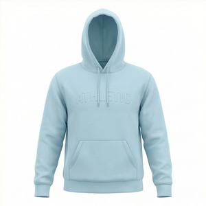 College Team Custom Printed Embroidered Autumn Hoodie Cotton <b>Fleece</b> Oversized Sweatshirt Students School Uniform OEM Wholesale - Product Image 1