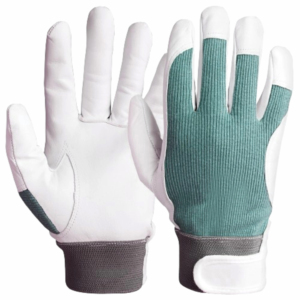 Gants de sécurité personnalisables en cuir de chèvre durable, résistants à la chaleur et aux étincelles, pour usage quotidien en construction, assemblage et conduite, souples - Product Image 4