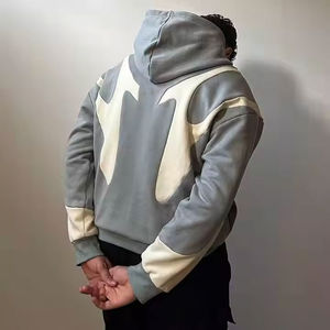 Wholesale Custom <b>Zip</b> Up Hoodie Boxy Fit Hoodie Custom Apparel Manufacturing Partner Factory Direct - Product Image 6