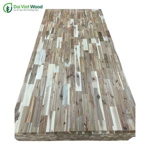 Tablero de Madera Maciza de Acacia de Alta Calidad con Juntas Dentadas, Diseño Moderno para Cocina, Uso Interior, Certificado con 5 Años de Garantía - Product Image 1