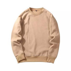 Sudadera de Cuello Redondo para Hombre de Alta Calidad al por Mayor, 50% Algodón, 50% Felpa, Color Gris Jaspeado, Ropa Deportiva, Sudaderas Básicas de Invierno - Product Image 6