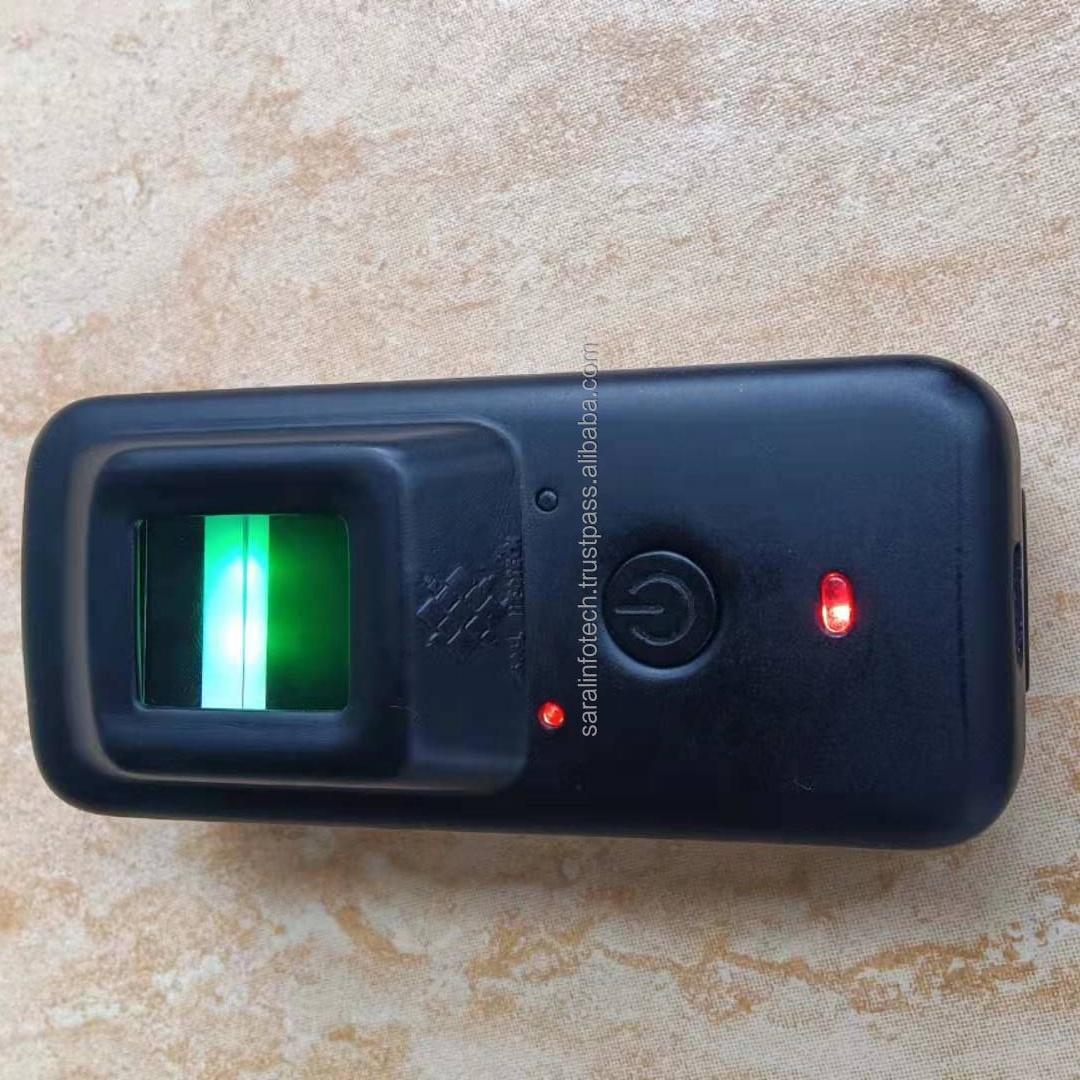 Saral S600 Bluetooth Fingerprint Scanner - Portable Biometric Reader by SARAL INFOTECH