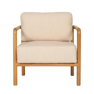 Sillones Súper Cómodos de Una Plaza, Sillón de Madera de Teca, Muebles de Ocio para Sala de Estar y Jardín - Product Image 3