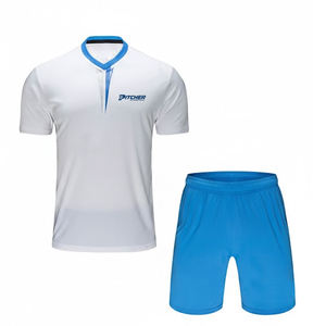 Uniforme Clásico de Pádel para Hombre con Ajuste Cómodo, Pantalones Cortos de Jersey Transpirables y Ecológicos, Ropa Deportiva Resistente para Jugar en Interiores y Exteriores - Product Image 1