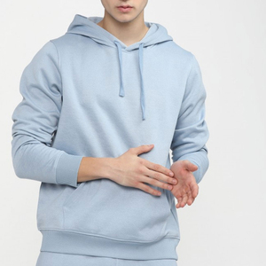Sweat à capuche thermique pour homme, 100% coton de haute qualité, épais, imperméable, coupe oversize, fermeture éclair frontale, logo personnalisé, faible MOQ - Product Image 1