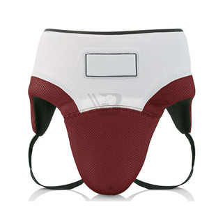 Protector Inguinal de Cuero PU con Logotipo Personalizado para Karate, Boxeo, Muay Thai, Kickboxing, MMA, Entrenamiento de Combate - Product Image 1