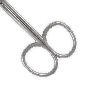 Nouveauté : Ciseaux à cuticules professionnels pour la beauté des ongles, courbés, vintage, à pointe acérée, pour gauchers, outil de manucure en acier inoxydable - Product Image 3