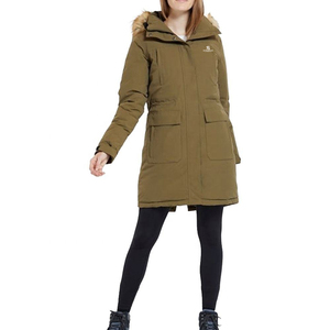 <b>Women's</b> Contemporary Padded <b>Parka</b> <b>Coat</b> Custom Logo Water Resistant Outerwear Factory 2026 - Product Image 1