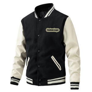 Manufacturer Custom Wholesale High Quality Letterman <b>Jacket</b> Men Custom <b>Vintage</b> Streetwear Winter Blank <b>Varsities</b> <b>Jackets</b> - Product Image 2