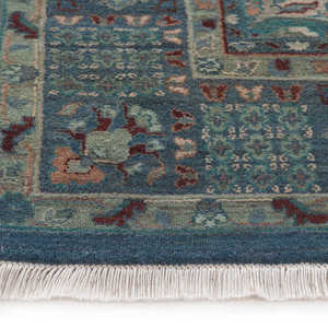 Alfombra Anudada a Mano de Lana y Seda con Base de Látex, Ecológica, Antideslizante, 1 Pieza para Uso Comercial - Product Image 5