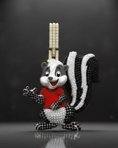 Colgante Personalizado de Personaje de Dibujos Animados con Estilo Hip Hop, Chapado en Plata 925 con Moissanita VVS, Certificado de Lujo para Hombre - Product Image 1