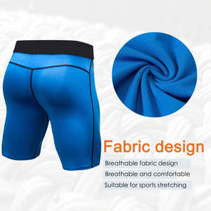 Pantalones Cortos de Compresión con Estampado por Sublimación, Pantalones Cortos de Compresión Sostenibles, Impermeables, Estilo Urbano, Pantalones Cortos para Hombre - Product Image 4