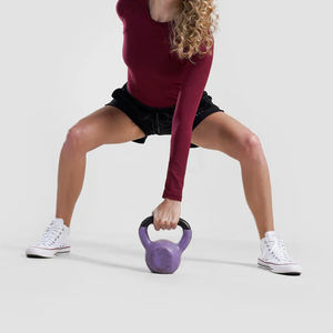 Camisetas Deportivas de Manga Corta para Mujer, de Secado Rápido, Ligeras, Holgadas, para Gimnasio, Running, Entrenamiento, Fitness, Yoga, Poliéster/Algodón - Product Image 6