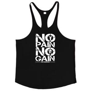 Camiseta sin mangas de poliéster para hombre, chaleco deportivo de secado rápido, ligero, transpirable, para correr y hacer ejercicio, venta al por mayor - Product Image 2